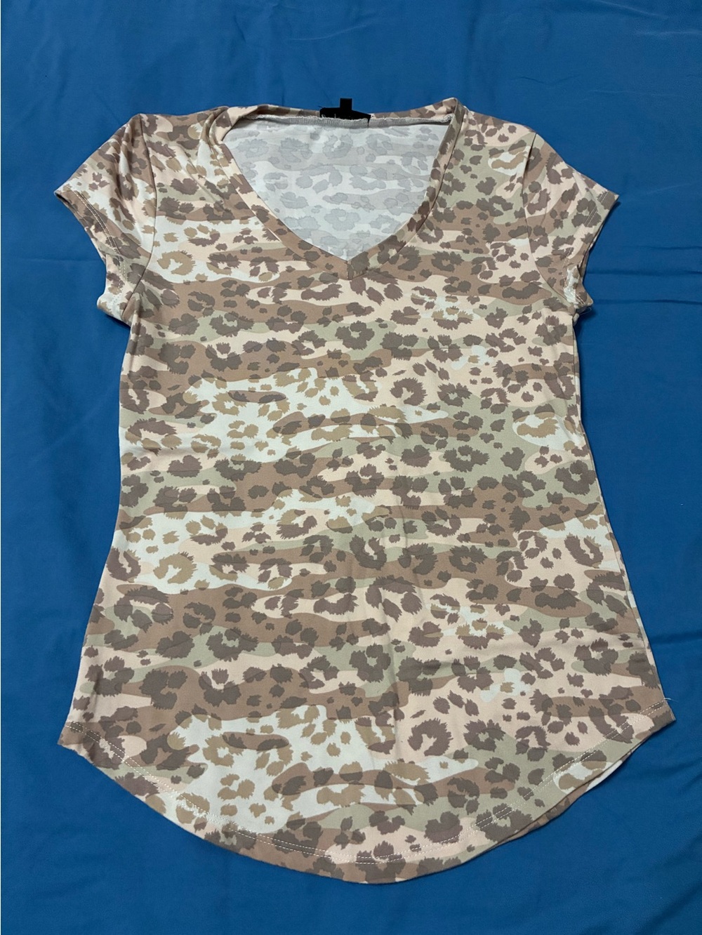 Printed Short Sleeves top